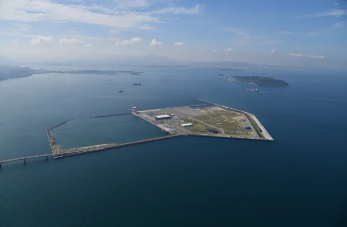 下関人工島(山口県下関市長州出島)